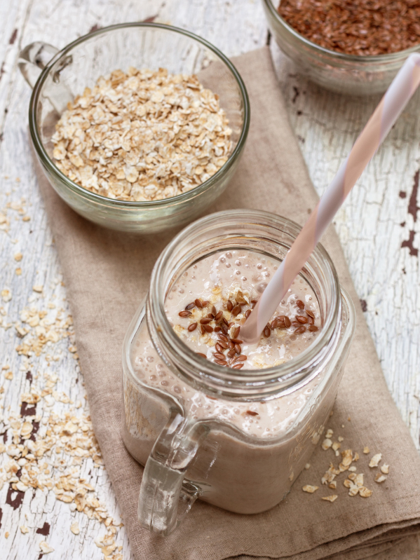 Smoothie & oatmeal