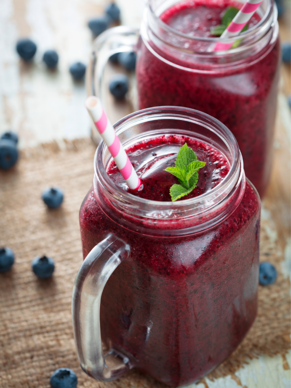 berry water smoothie
