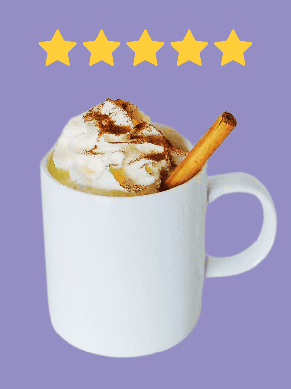 home made cinnamon dolce latte